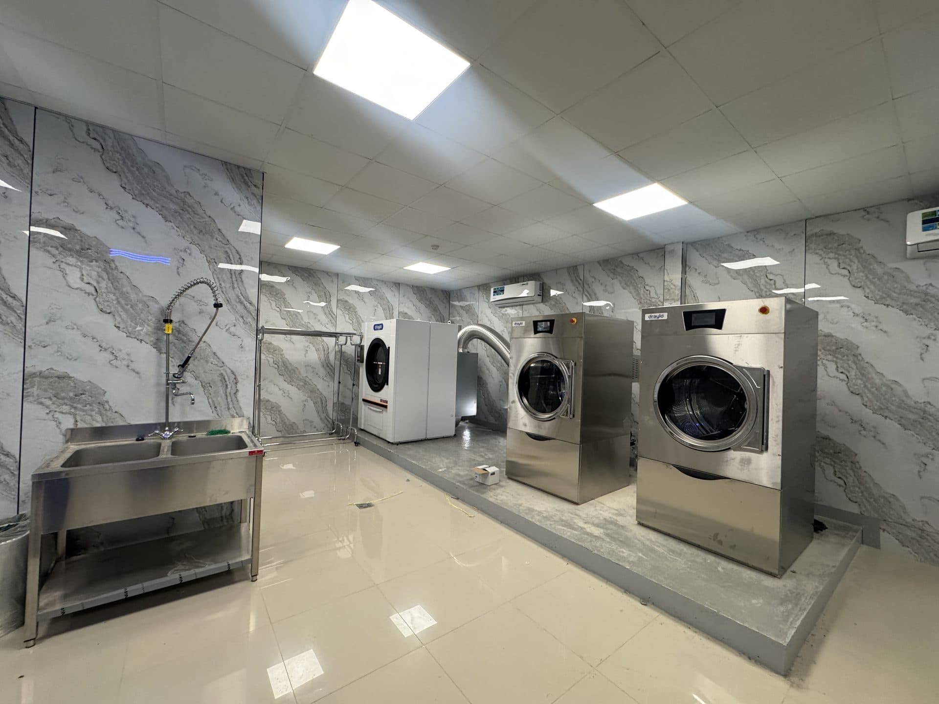 Industrial Laundry project photography 6