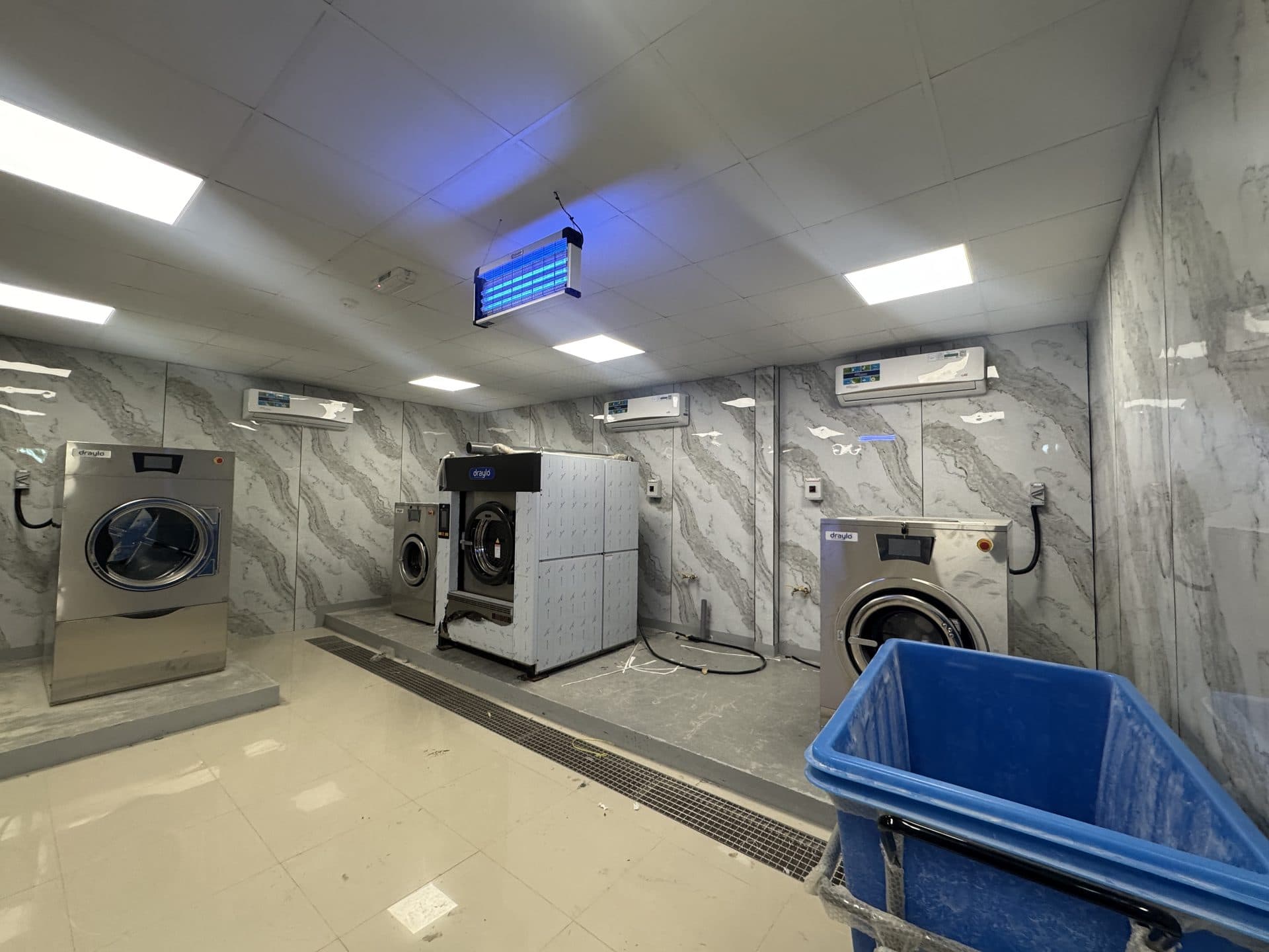 Industrial Laundry project photography 8