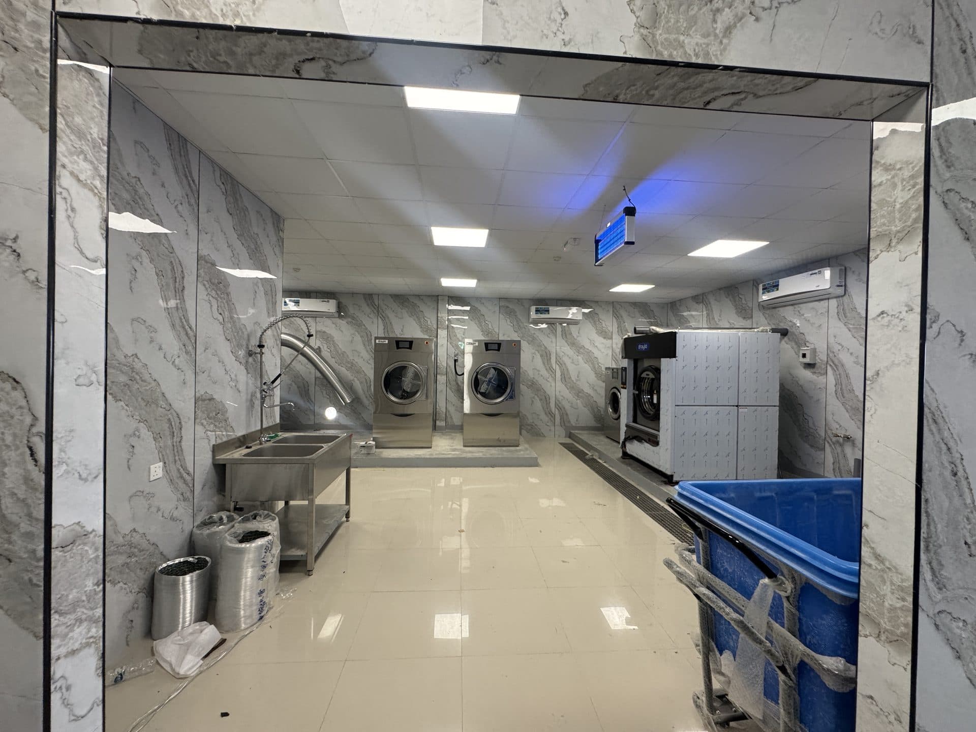 Industrial Laundry project photography 9