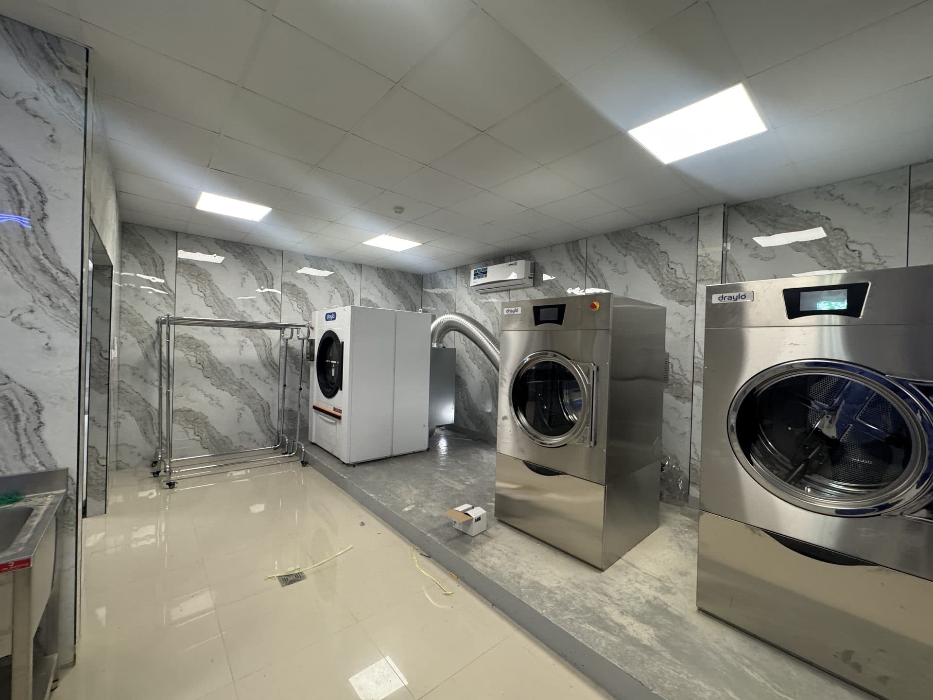 Industrial Laundry project photography 11