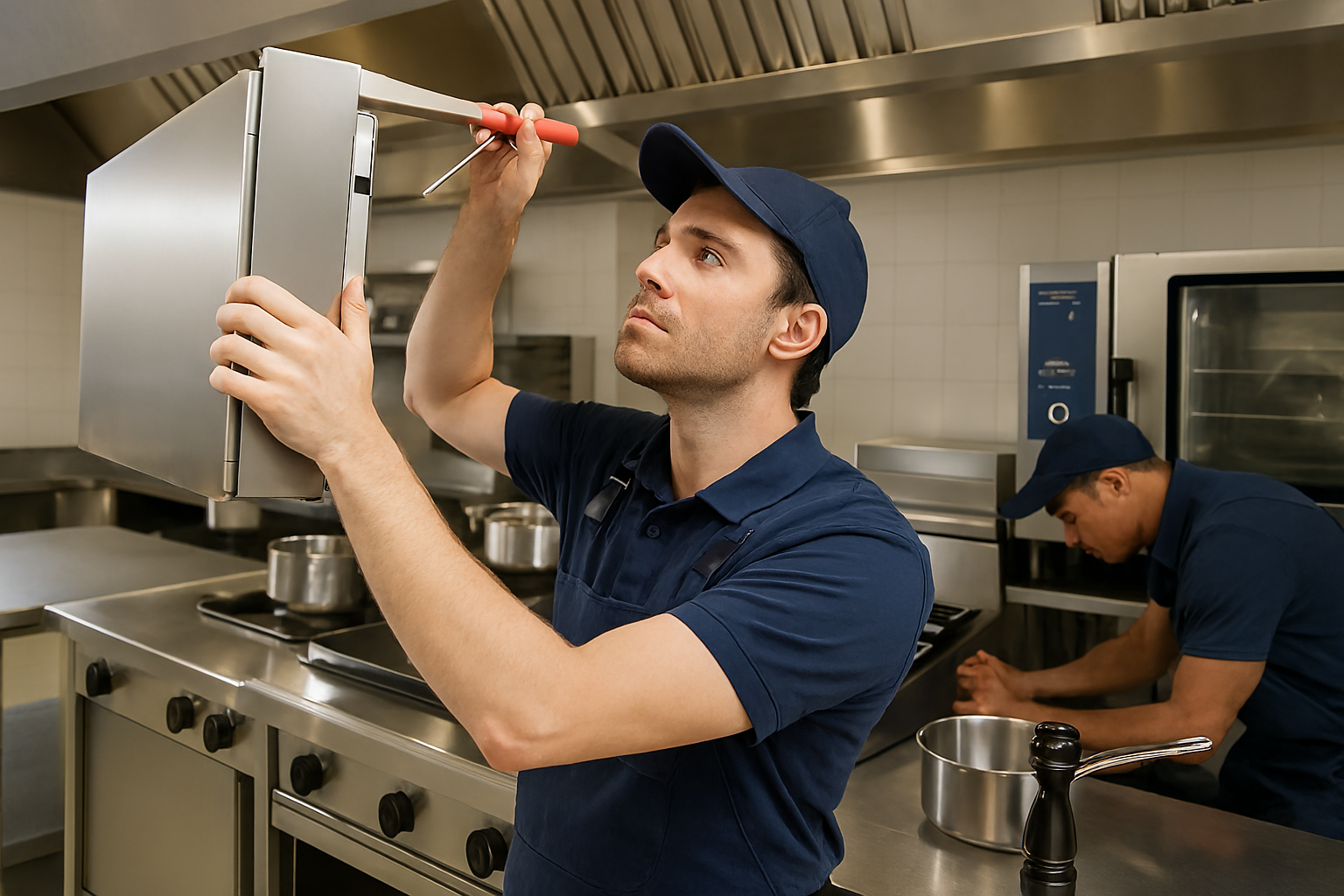 Certified commercial kitchen equipment and professional installation